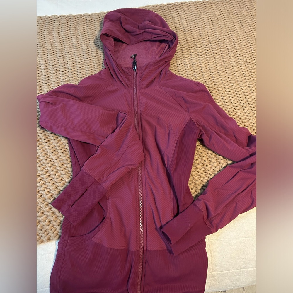 Lululemon Reversible Zip Up Hooded Jacket